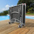 Butterfly Garden Rollaway 6000 Tennis Table closed.