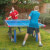 People playing in Butterfly Garden Rollaway 6000 Tennis Table.