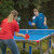 People playing in Butterfly Garden Rollaway 6000 Tennis Table.