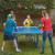 People playing in Butterfly Garden Rollaway 6000 Tennis Table.