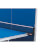 A half folded Butterfly Garden Rollaway 6000 Tennis Table