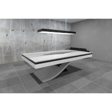 A Flow Slate Bed Pool table with a table top