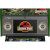 The LCD screen on a Stern Jurassic Park LE pinball machine