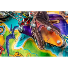 A close up shot of the playing field