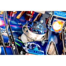 A close up shot of the Stern Star Wars Pin pinball machine