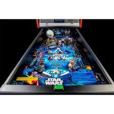 The playfield of the Stern Star Wars Pin pinball machine