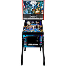 Front view of the Stern Star Wars Pin pinball machine