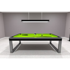 The Singapore Slate Bed Pool table with green cloth