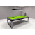 The Singapore Slate Bed Pool table with green cloth