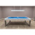 The Singapore Slate Bed Pool table with blue cloth