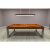 The Singapore Slate Bed Pool table with orange cloth