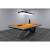 The Stellar Slate Bed Pool table with orange cloth