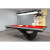 The Stellar Slate Bed Pool Table with orange cloth