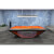The Rameses Slate Bed Pool table with orange cloth