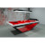 The Rameses Slate Bed Pool table with red cloth