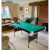 The Pureline 6ft Pool and Snooker Table in Walnut finish.