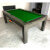 The Pureline Lux Grey Solid Oak with English Green Cloth