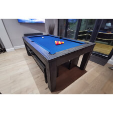 The Lux Grey with Slate cloth.