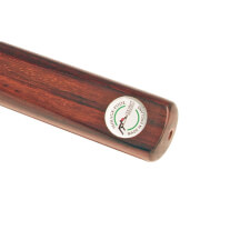 The butt of a Cue Craft Mirage 3/4 jointed English Pool cue