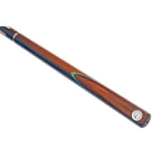 The butt of a Cue Craft Mirage 3/4 jointed English Pool cue