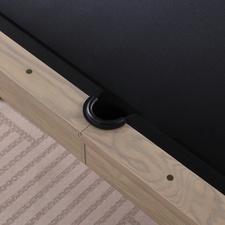 The Georgia II pool table pocket.