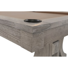 The corner of the Georgia II pool table.