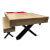 The Texas II Pool Table with Top and Bench.