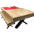 The Texas II Pool Table with Top and Bench.