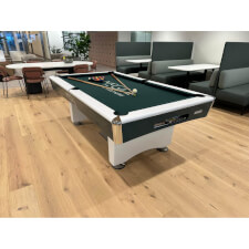 The Nevada with custom corporate branding & cloth.