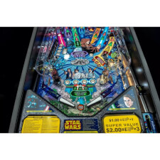 Star Wars Comic Art Pro pinball playfield.