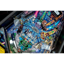 Star Wars Comic Art Pro pinball playfield.