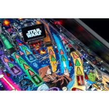 Star Wars Comic Art Pro pinball playfield.