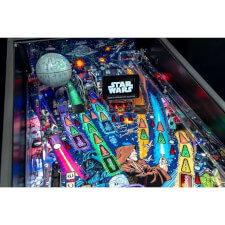 Star Wars Comic Art Pro pinball playfield.