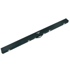 The Peradon Attache Black Leather Case For Three Quarter Jointed Cue.