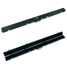 The Attcahe Black Leather Cue Case.