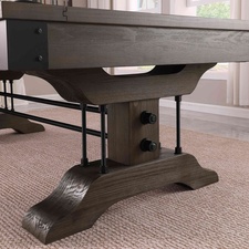 The Carolina II pool dining table foot.