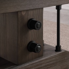 The Carolina II pool dining table foot.