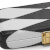 The Peradone Black And White Blawfi FD Leather Cue Case.