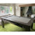 The 7ft Multi Games & Dining Table in Driftwood.