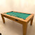 The 7ft Multi Games & Dining Table in Oak.