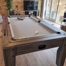 The 7ft Multi Games & Dining Table in Driftwood