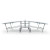 The Teq Lite Teqball Table front.