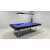 The Silverlight Deluxe Slate Bed Pool Table From Bilhares Europa With Black Finish And Smart Cloth.