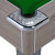 The Omega Pro in Grey Oak with green cloth.
