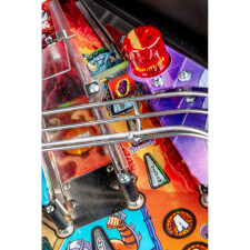Playfield detail of the Teenage Mutant Ninja Turtles pinball machine.