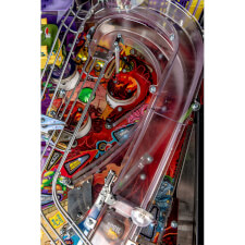 Playfield detail of the Teenage Mutant Ninja Turtles pinball machine.