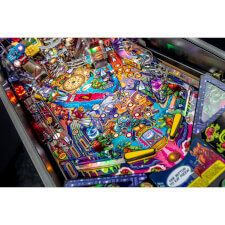 Playfield detail of the Teenage Mutant Ninja Turtles pinball machine.