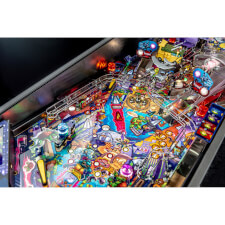 Playfield detail of the Teenage Mutant Ninja Turtles pinball machine.