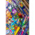 Playfield detail of the Teenage Mutant Ninja Turtles pinball machine.