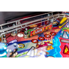 Playfield detail of the Teenage Mutant Ninja Turtles pinball machine.